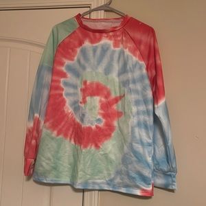 Tie dye long sleeve shirt. 2XL. NWOT tags.